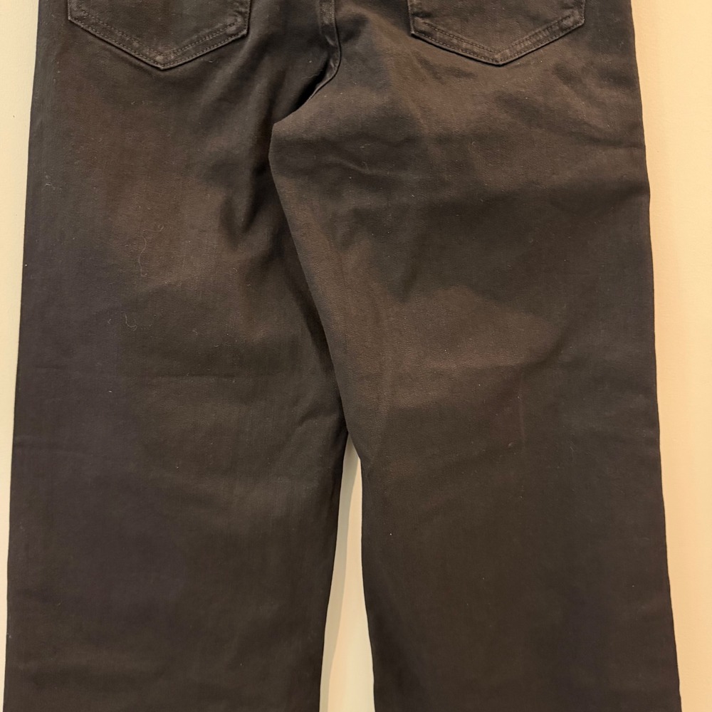Quince Bella Stretch Wide Leg Jeans Denim Date Trip Vaca Black 26 Regular NWT - Picture 10 of 13